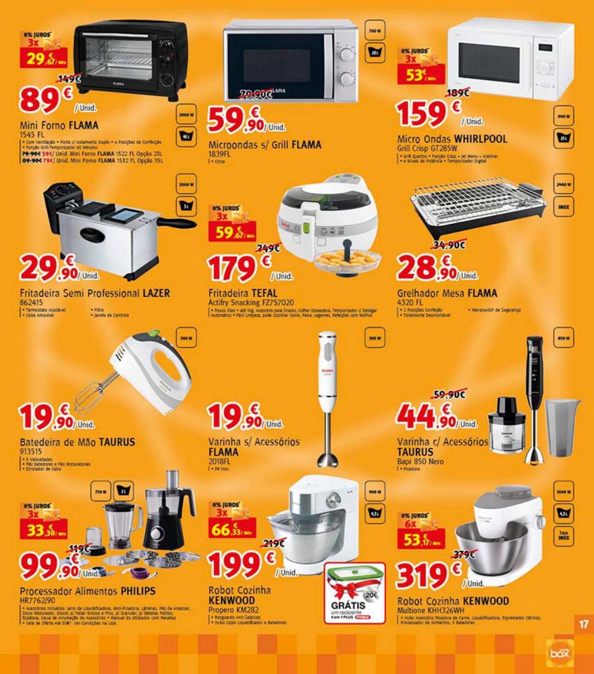 Novo folheto Jumbo Box 