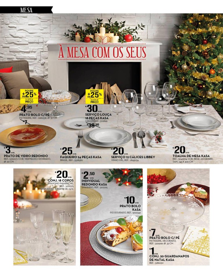 Antevisão folheto Continente especial Natal