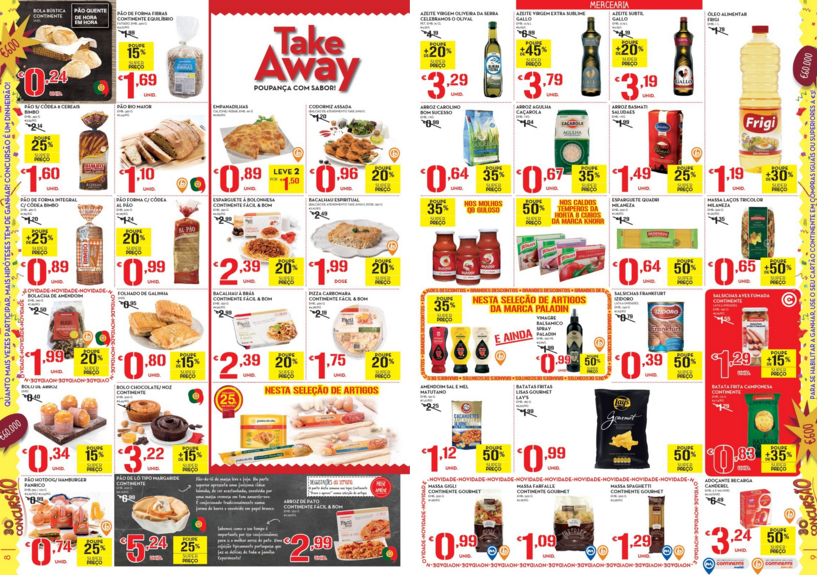 Antevisão folheto Continente especial fim semana