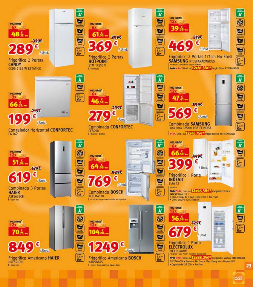 Novo folheto Jumbo Box 