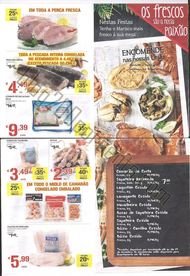 Antevisão folheto Continente 1 a 7 dez