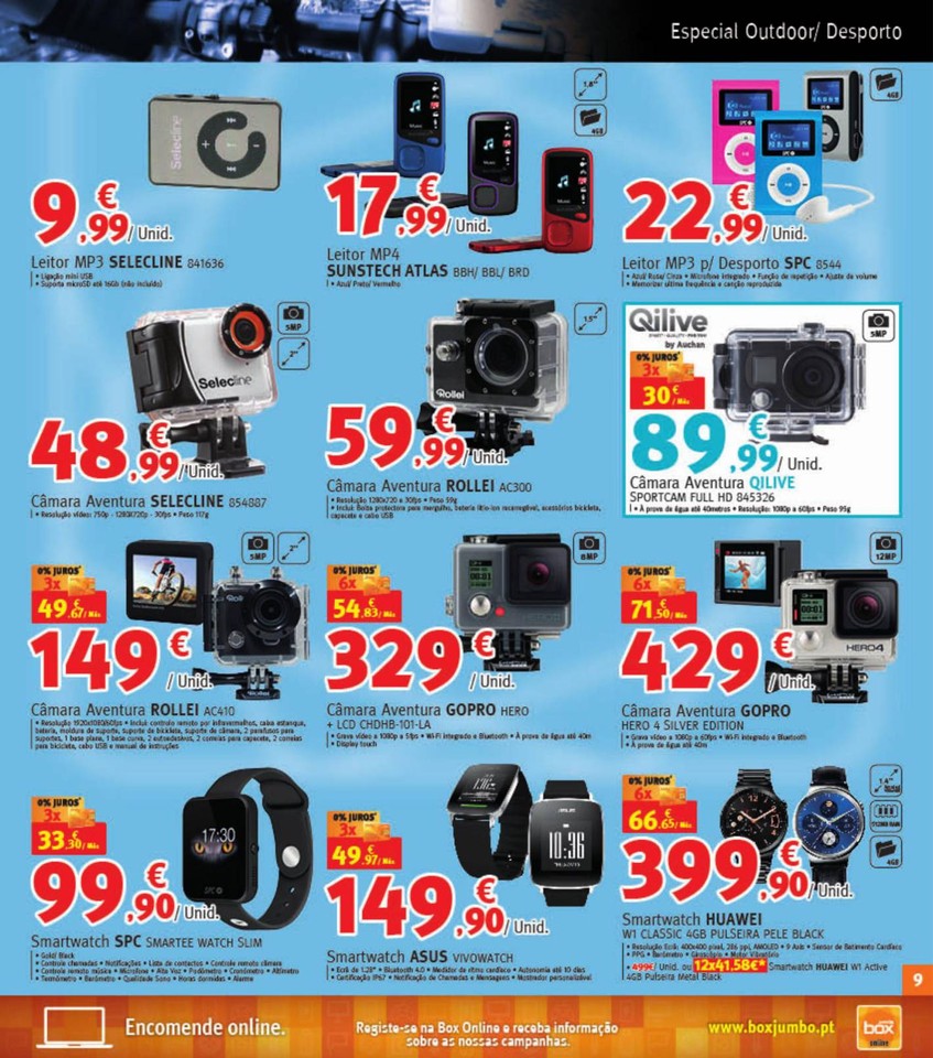 Novo folheto Jumbo Box 