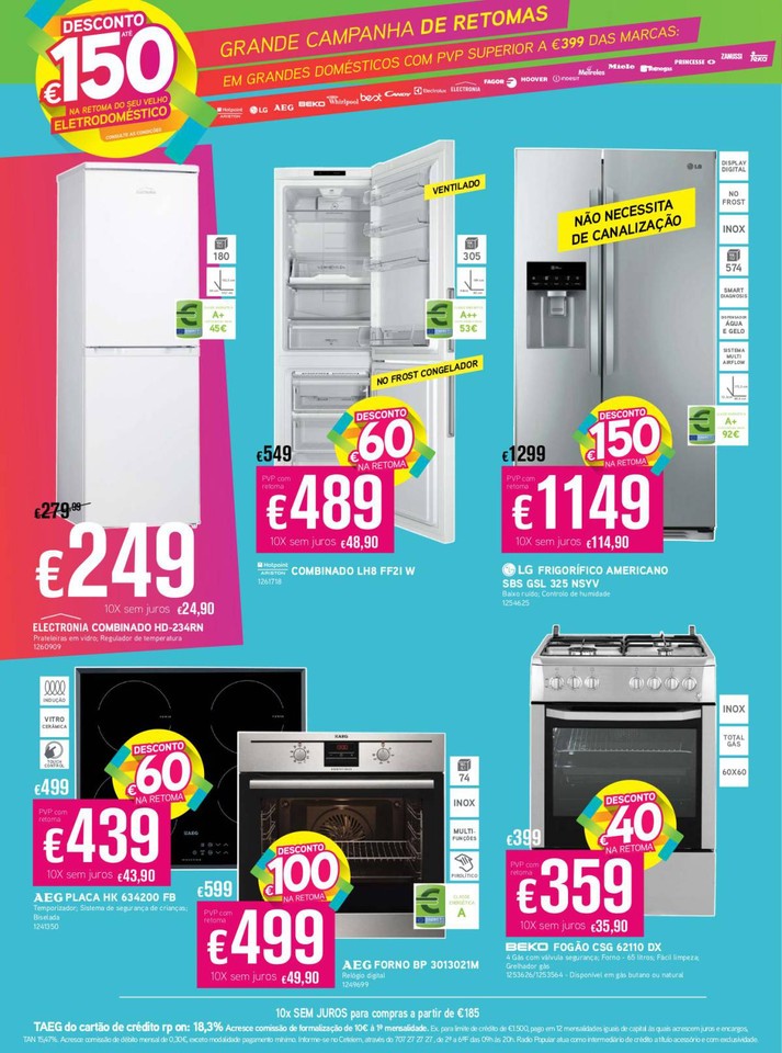 Antevisão folheto Radio Popular 