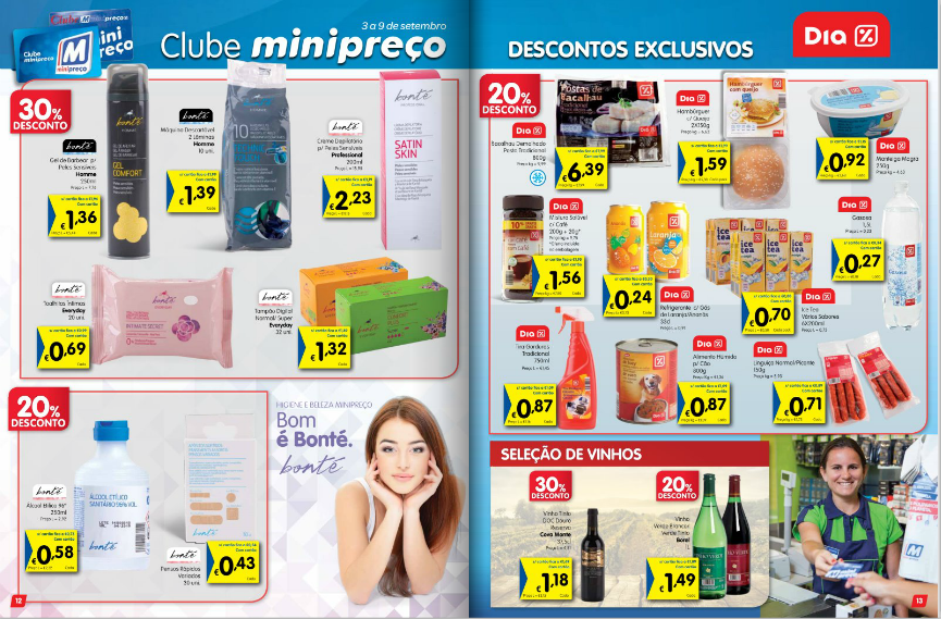 Antevisão folheto Minipreço Parking