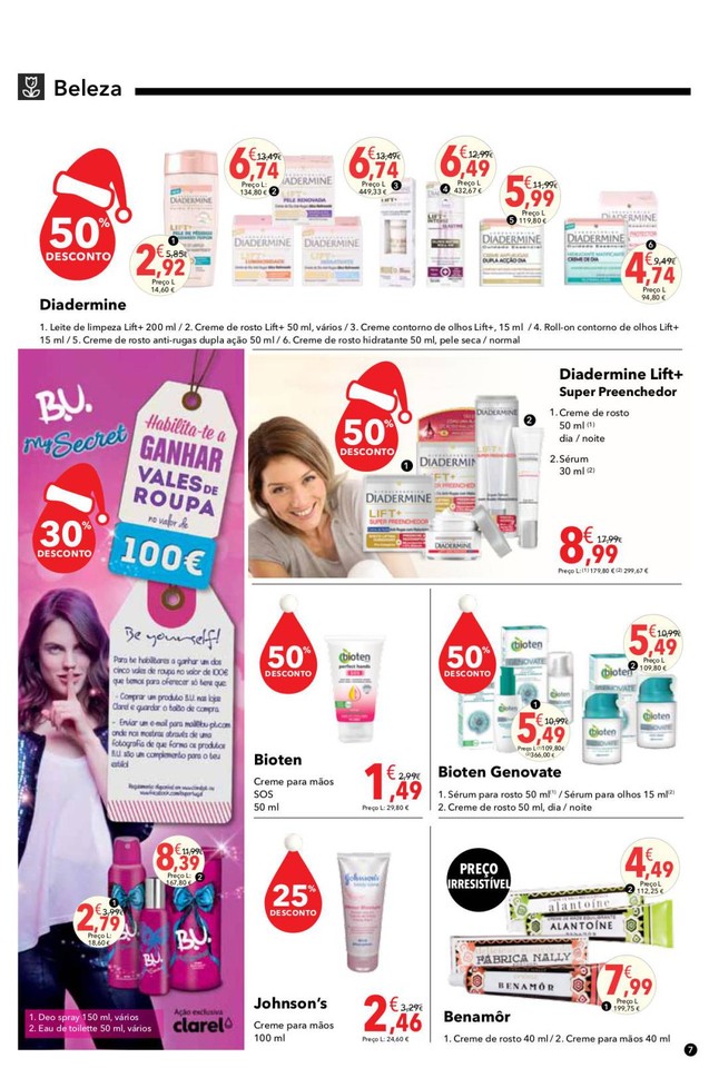 Antevisão folheto Clarel 3 a 23 dez Antevisão folheto Clarel 3 a 23 dez