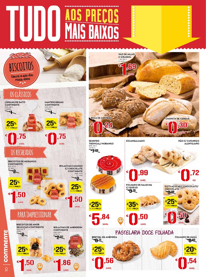 Novo folheto Continente OnLine 16a22ago