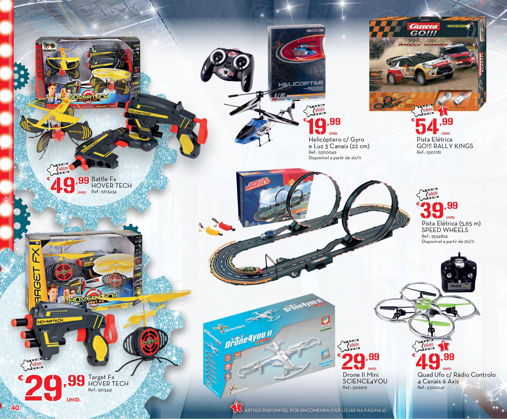 Novo folheto Continente especial brinquedos 