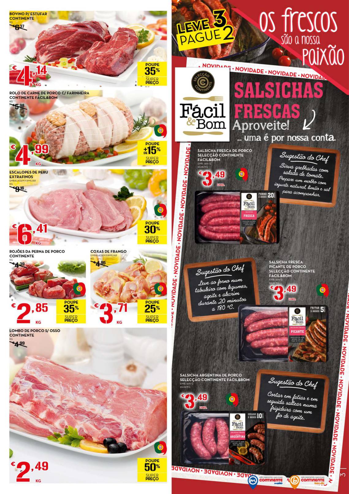 Antevisão folheto Continente 