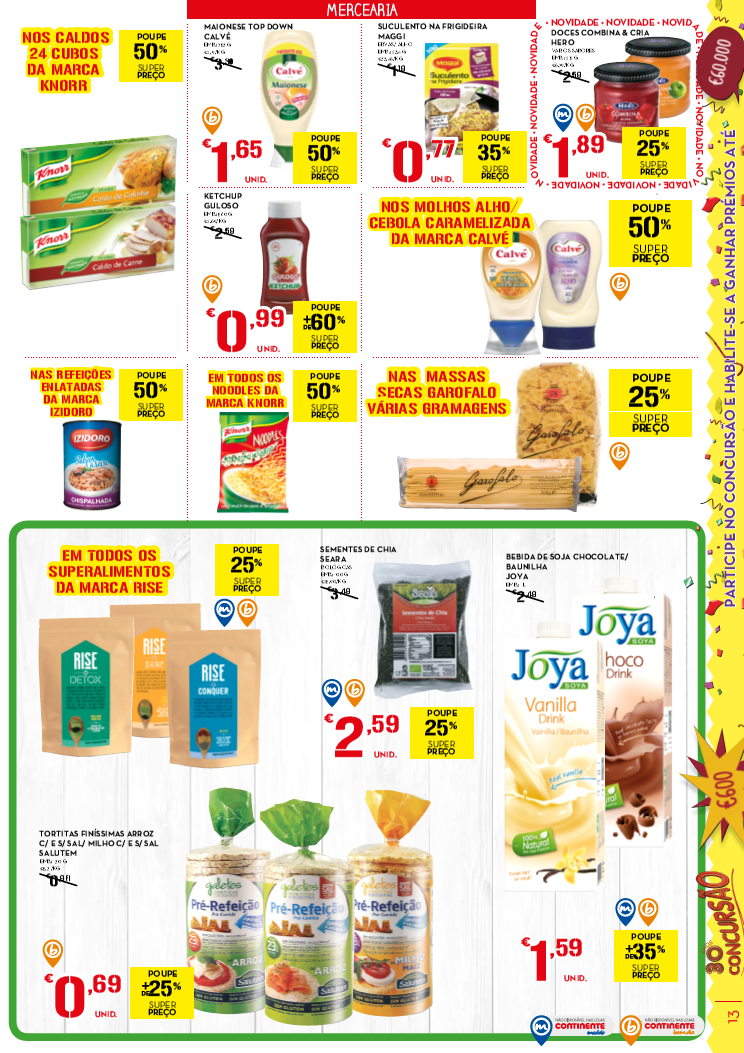 Antevisão folheto Continente  