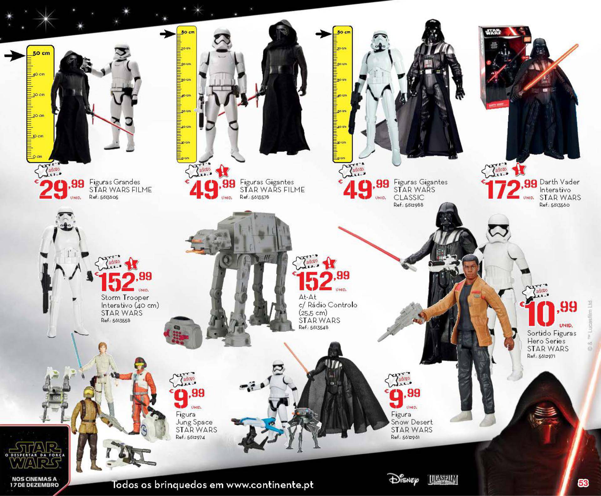 Novo folheto Continente especial brinquedos 