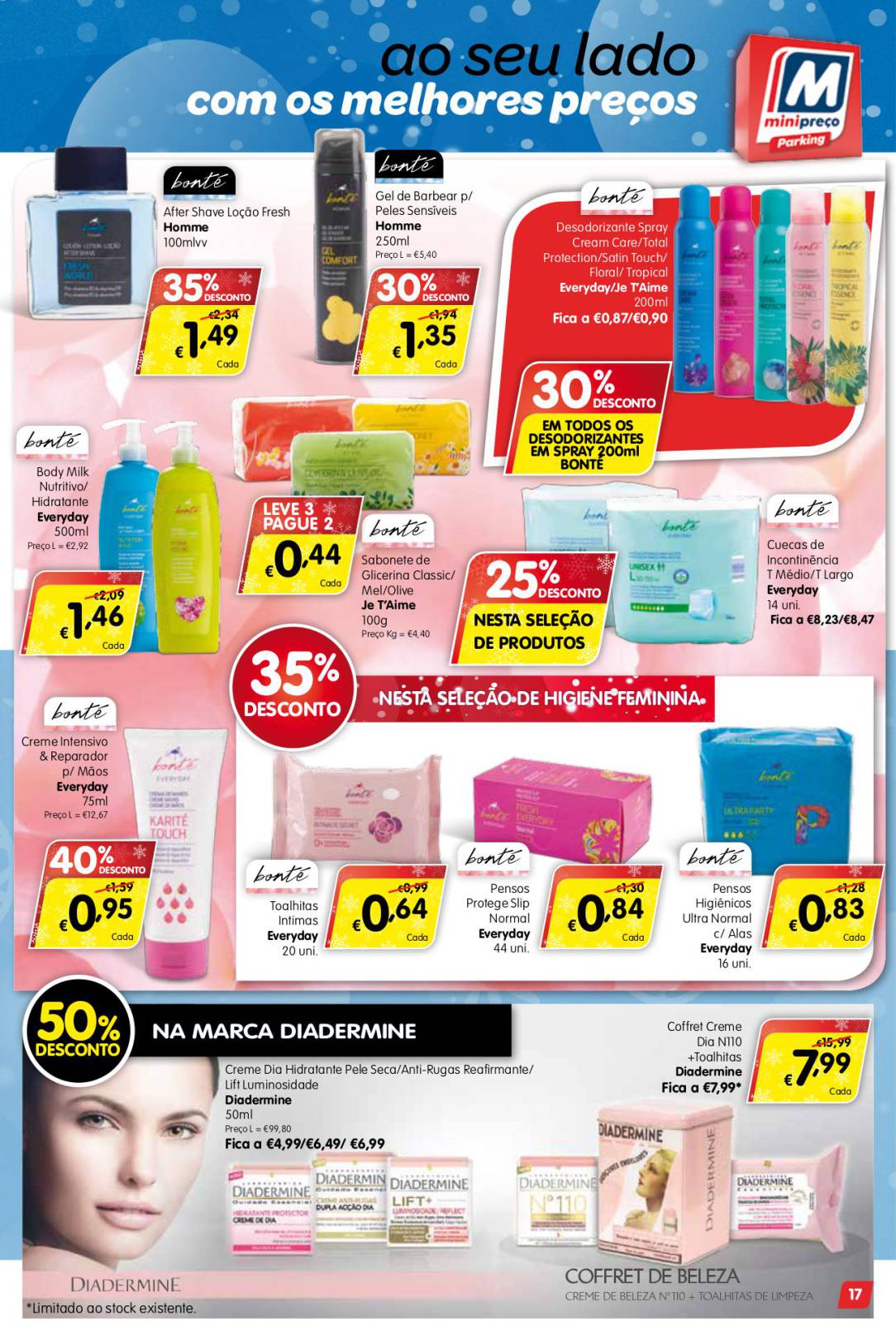 Antevisão folheto Minipreço Parking