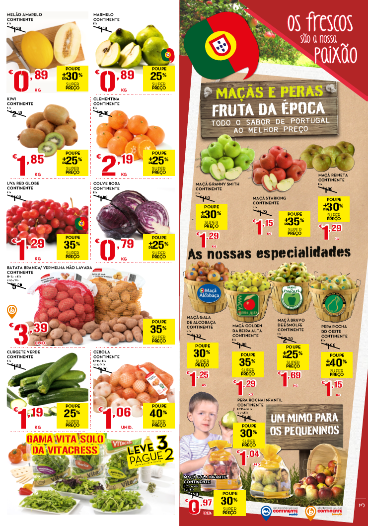 Antevisão folheto Continente Promoções 