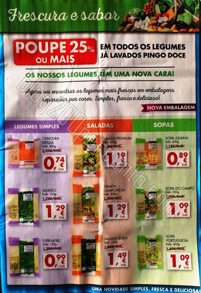 Antevisão Folheto PINGO DOCE Promoções de 6 a 1