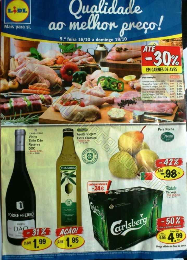 Antevisão folheto LIDL 16a22out
