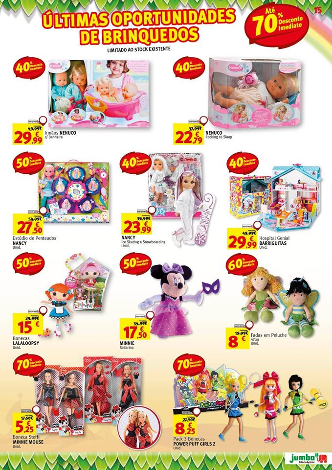 Novo folheto promoções Jumbo 11a24dez