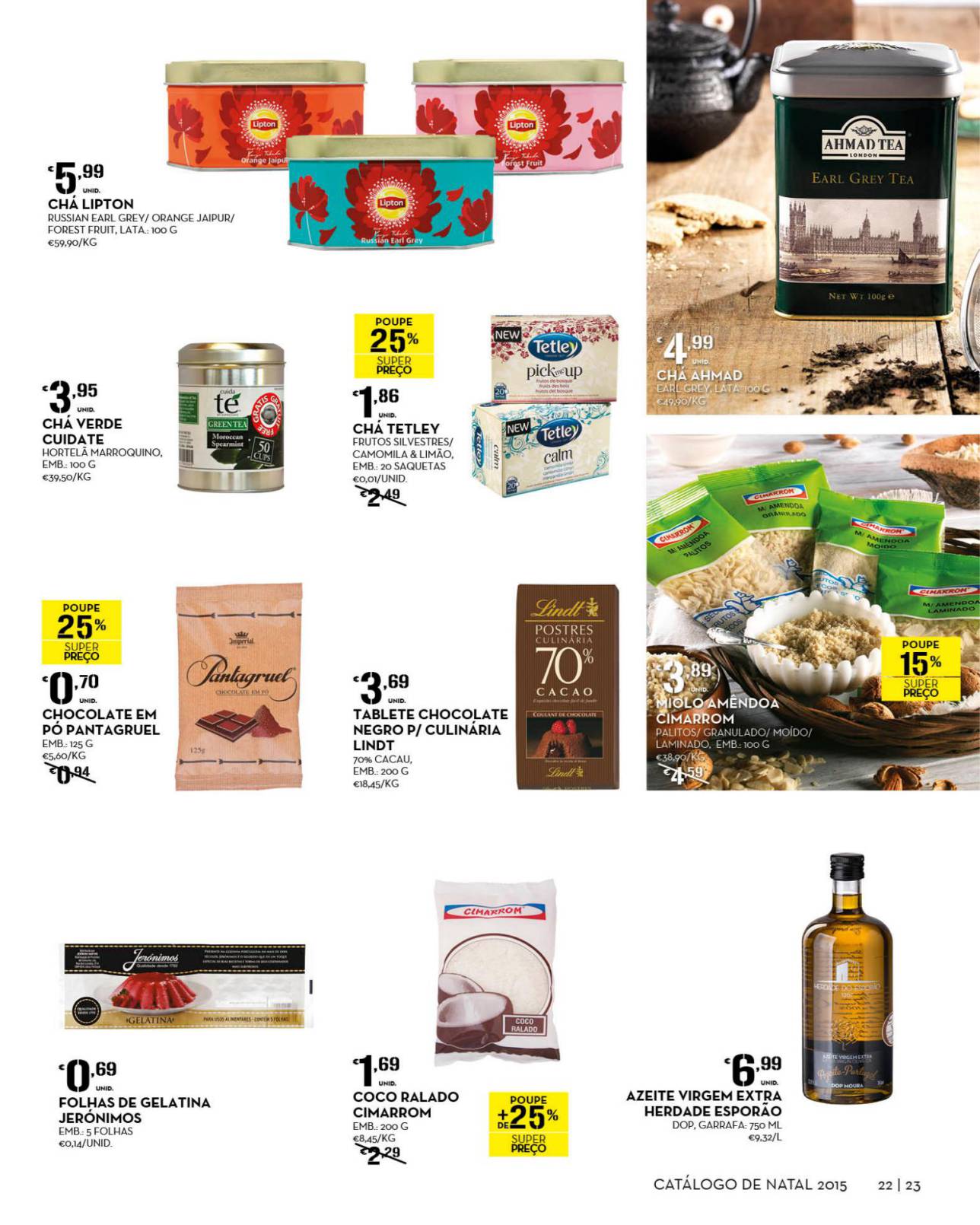 Antevisão folheto Continente especial Natal