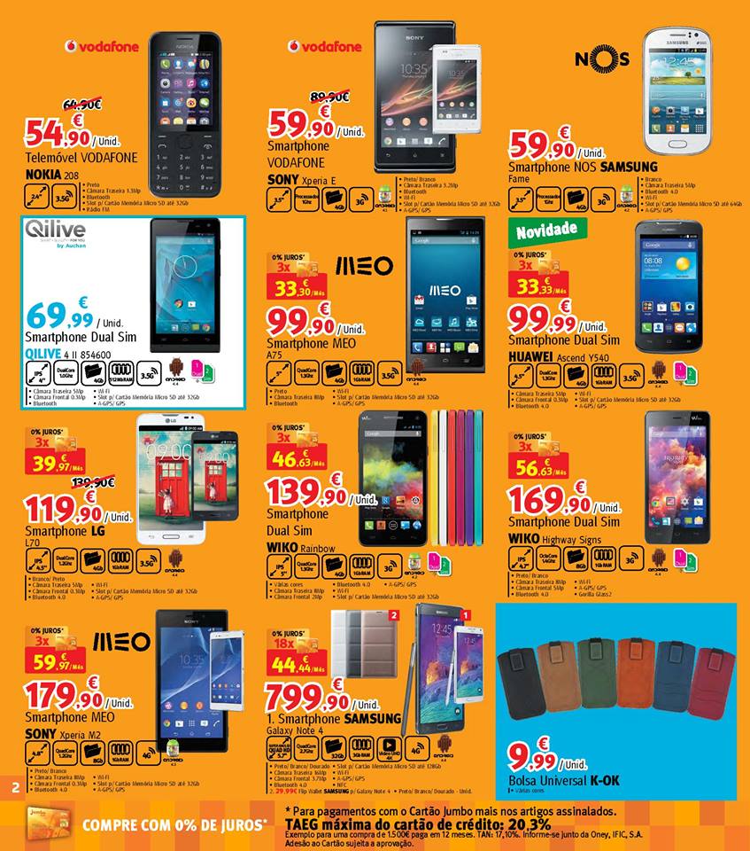 Novo folheto Jumbo Box 