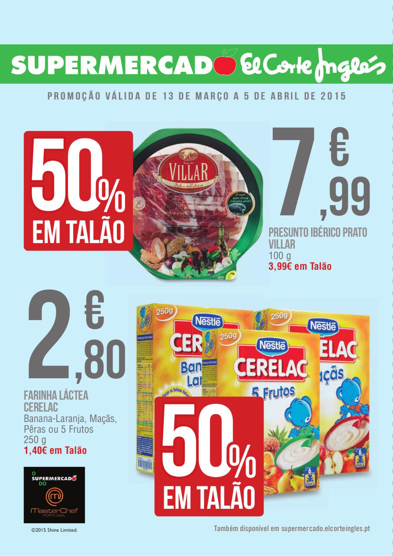 Novo folheto ElCorteIngles 