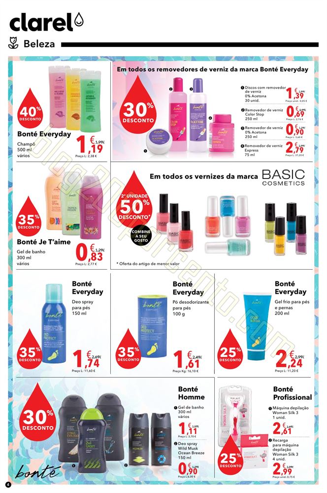 Antevisão folheto Clarel 16a29out