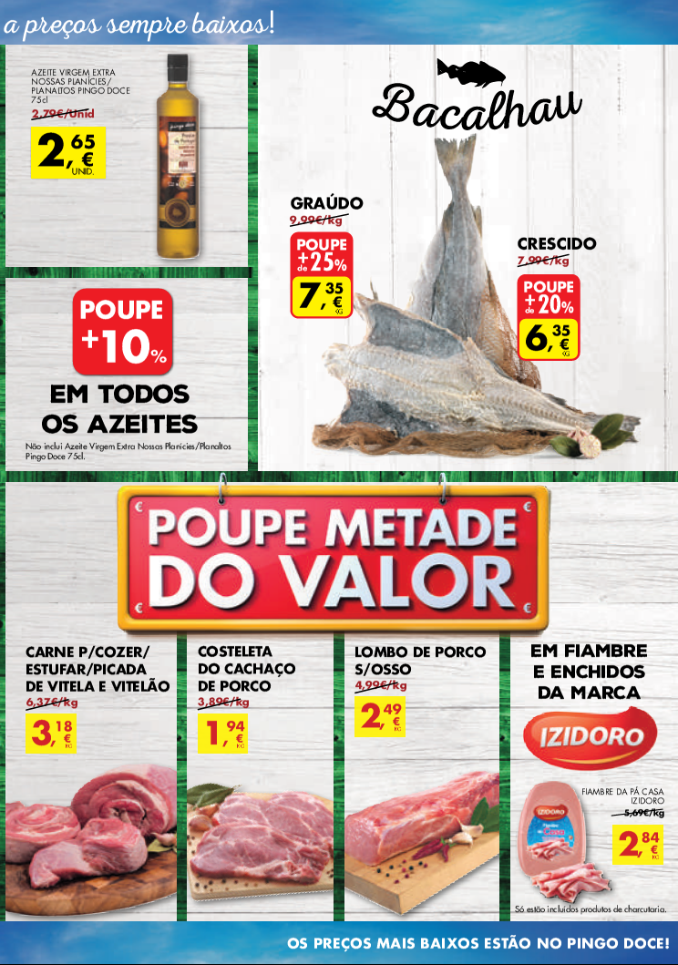 Antevisão folheto Pingo Doce Este Fim de Semana