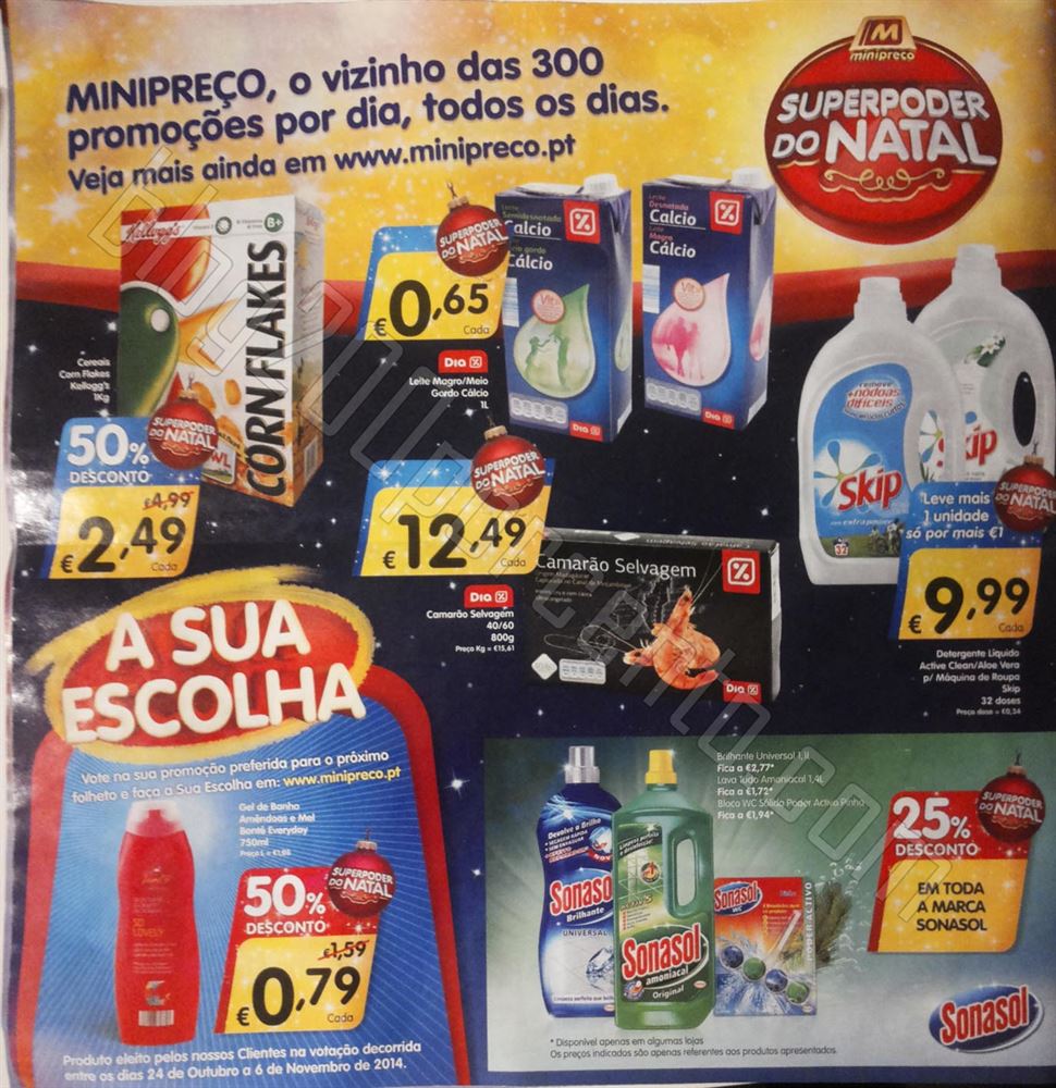Antevisão promoções folheto Minipreço 20a26nov