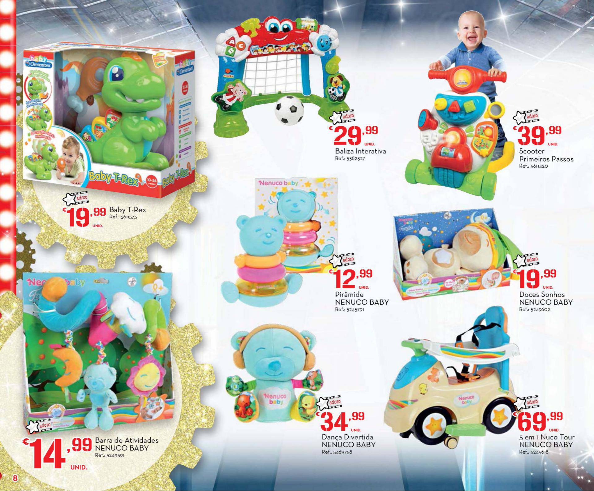 Novo folheto Continente especial brinquedos 